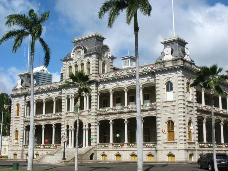 Iolani Palace Old Archives Building